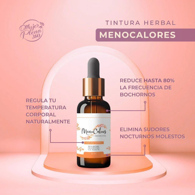 MenoCalores - Alivio natural de calores y sudoraciones nocturnas