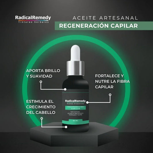 Aceite Artesanal Regeneración Capilar