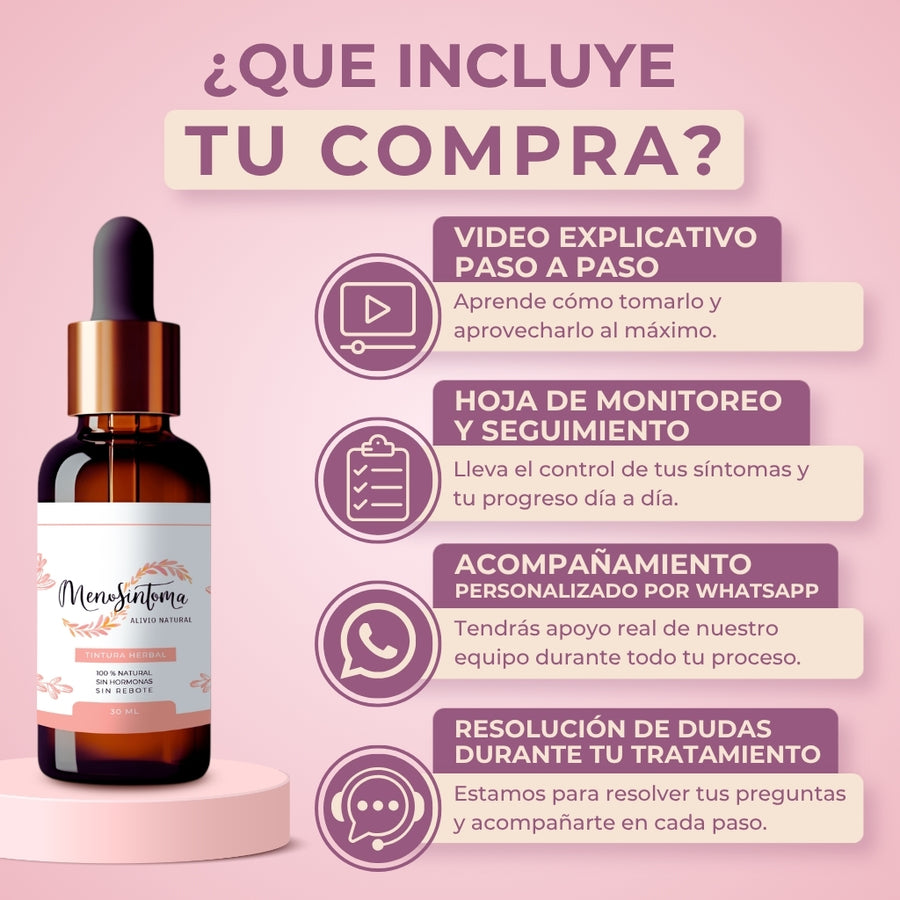 Qué incluye MenoSíntoma