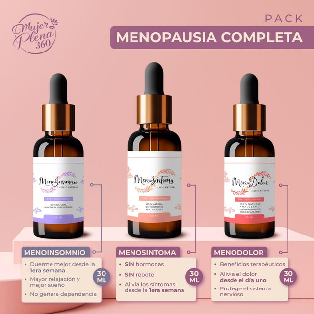 Pack Menopausia Completa — Mujer Plena 360
