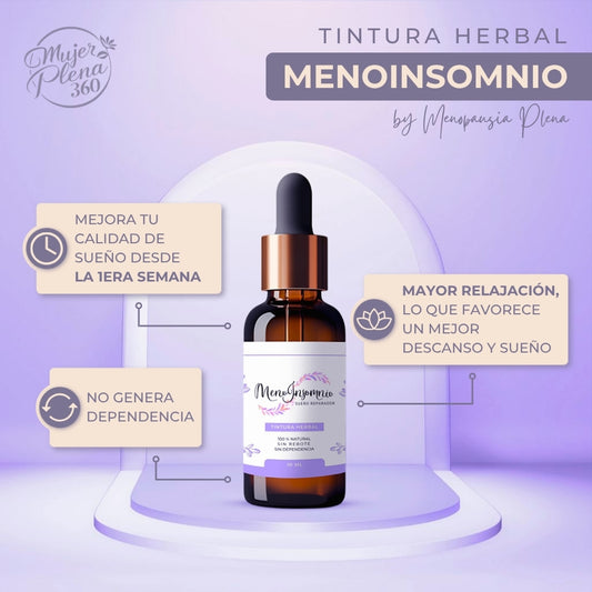 MenoInsomnio — Tintura Herbal Mujer Plena 360
