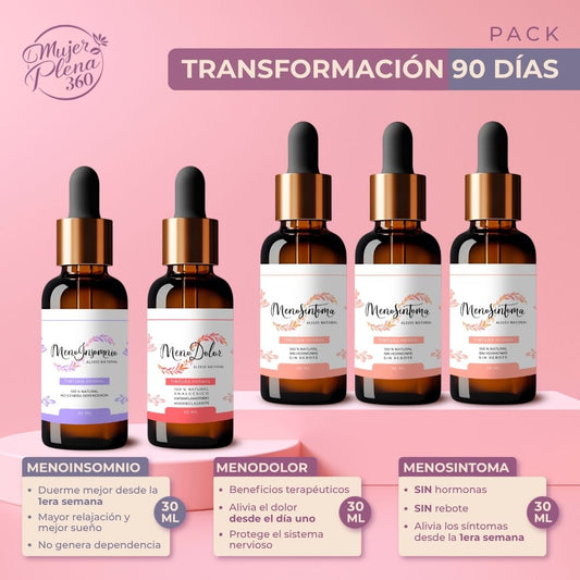 Pack Transformación 90 Días — Mujer Plena 360