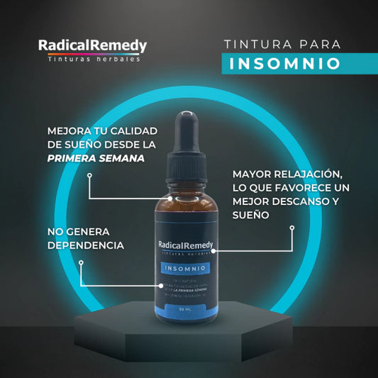 Tintura de Insomnio - La fórmula más potente para dormir bien