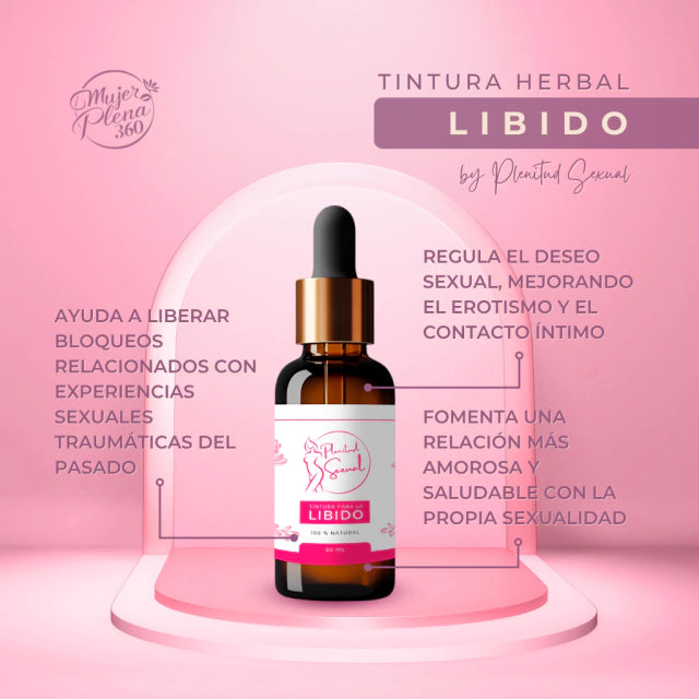 Tintura Libido - Activa tu deseo sexual de forma natural