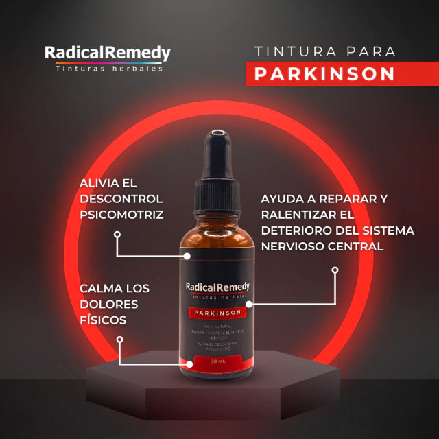 Tintura Parkinson - Apoyo neurológico natural para adultos mayores