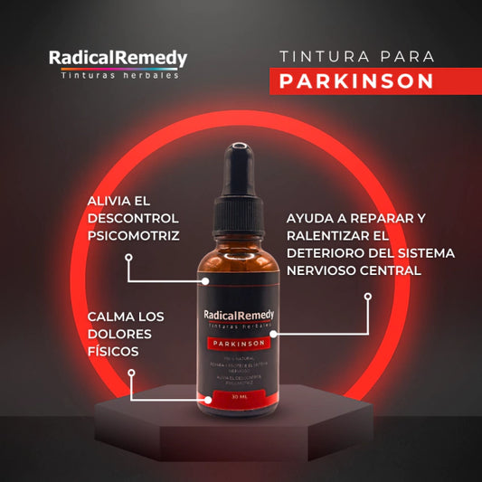 Tintura Parkinson - Apoyo neurológico natural para adultos mayores