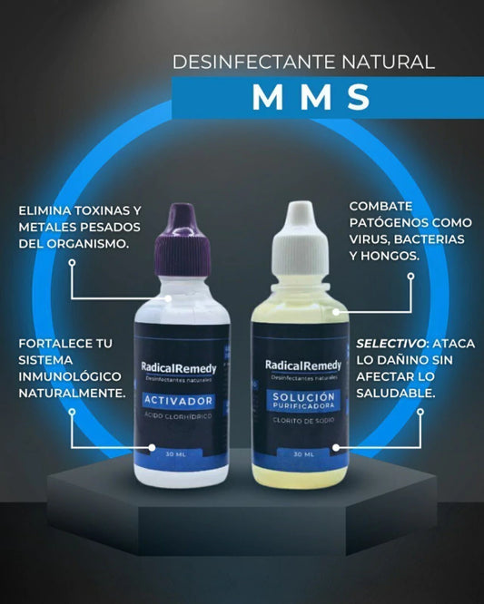 MMS Solución Mineral Maestra - Protocolo de desintoxicación