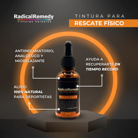 Tintura Rescate Físico - Recuperación muscular acelerada